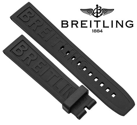 breitling rubber watch straps|replacement Breitling watch straps.